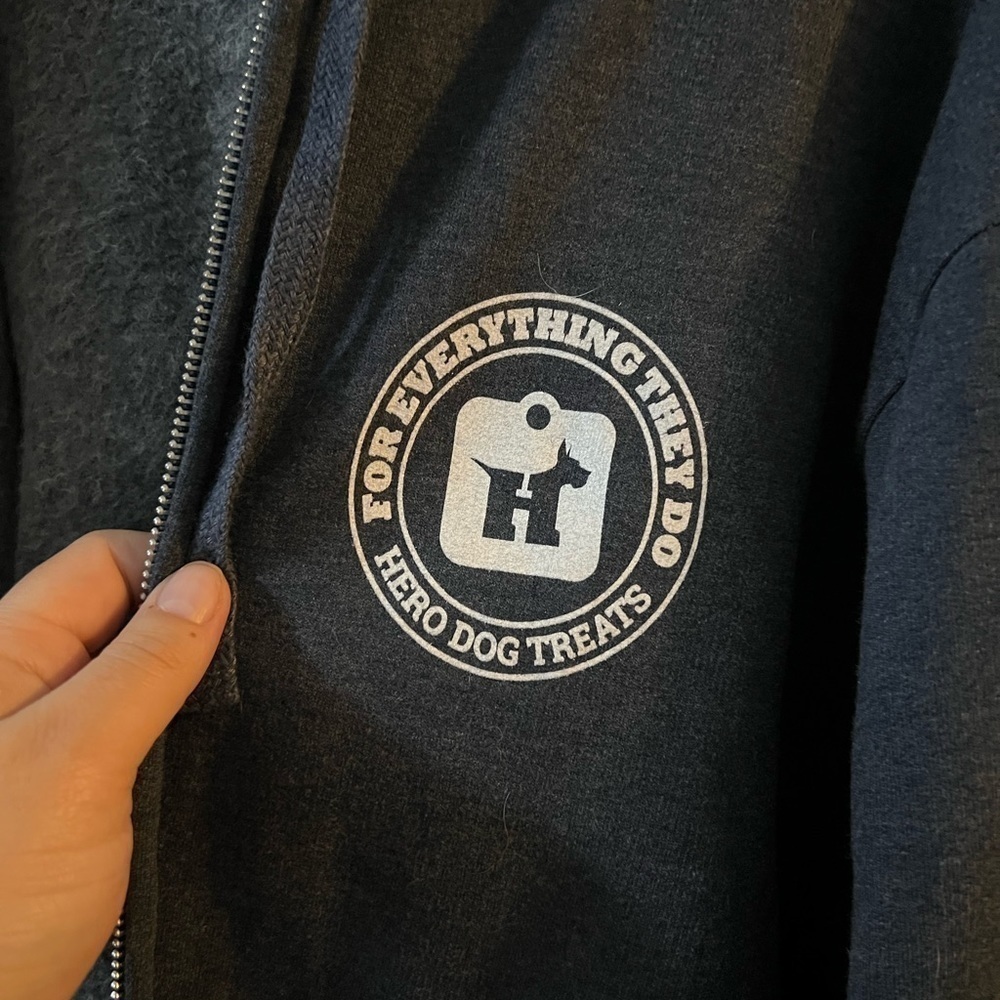 COMPANY Branded Hooded Zip Up Sweater - Picture 2 of 5
